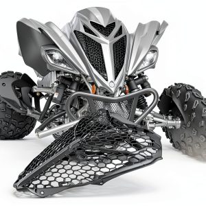 Yamaha Raptor 700 Radiator Guard VEISUTOR ABS Mesh-0