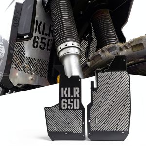 ONSAFE KLR650 Radiator Shroud Stainless Steel-0